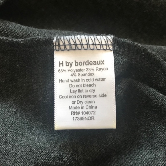 H by bordeaux sweater. Excellent condition! - Picture 6 of 6